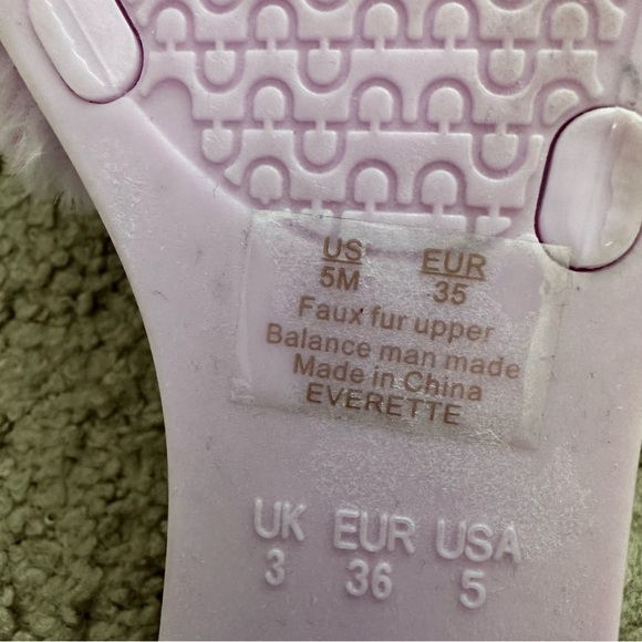 Circus by Sam Edelman Everette Cozy Jelly Sandals Purple Womens 5 - Picture 7 of 9